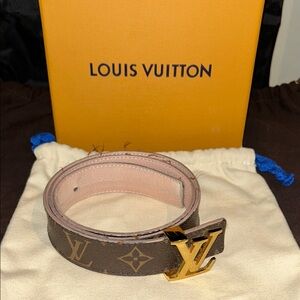 Louis Vuitton Monogram Belt